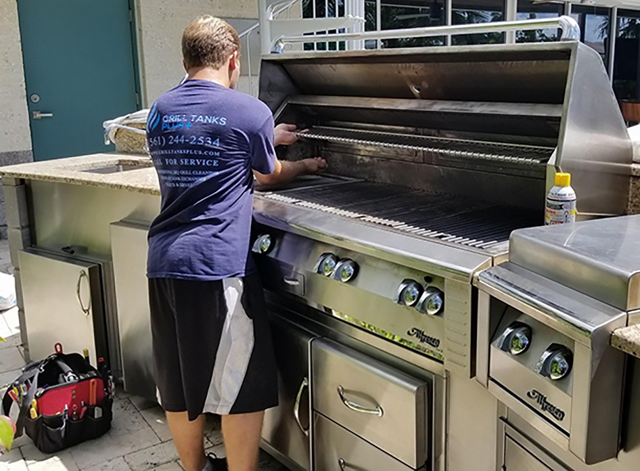 BBQ Grill Cleaning Services By Grill Tanks Plus