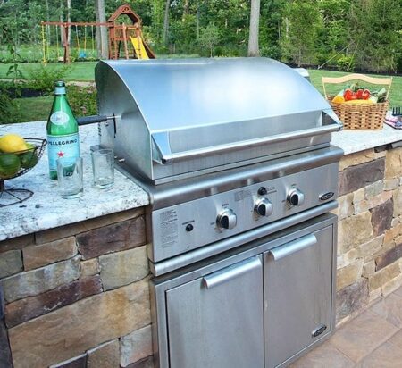 Built in BBQ Grill